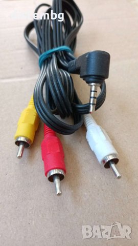 Кабел жак 3.5 mm към 3 x RCA