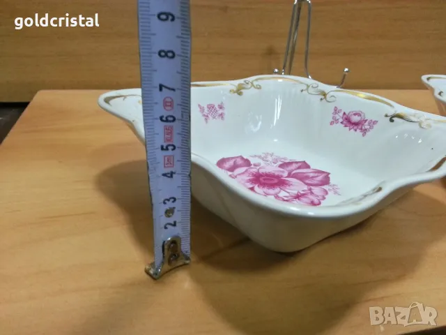 Стар руски порцелан купа , снимка 3 - Антикварни и старинни предмети - 49794329