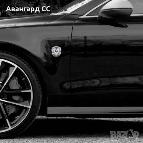 Метална Самозалепваща емблема БМВ, снимка 6 - Аксесоари и консумативи - 48645618