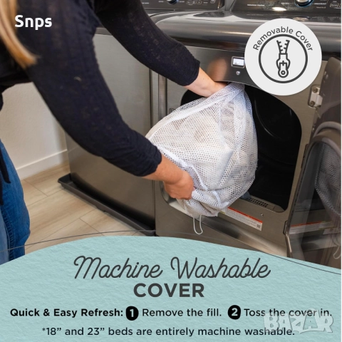 Легло за кучета и котки Best Friends by Sheri The Original 76х76 см, снимка 4 - За кучета - 51892687