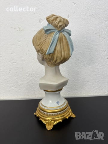 Порцланов бюст на жена - Capodimonte. №7511, снимка 4 - Колекции - 52119743