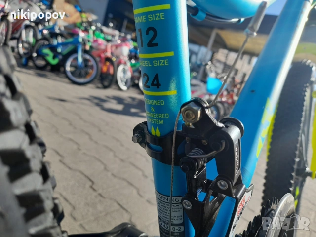 BYOX Велосипед 24" ZANTE син, снимка 8 - Велосипеди - 53848985
