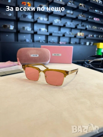 Miu Miu Слънчеви Очила С UV400 Защита - Налични Различни Цветове И Модели Код SK465, снимка 8 - Слънчеви и диоптрични очила - 53059592