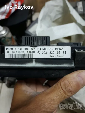 Панел климатк Mercedes W203 C-class 2038300285 , 9140010322 , снимка 4 - Части - 56151853