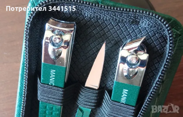 Комплект за маникюр 6 части, нокторезачка, ножичка , снимка 2 - Други - 49174976