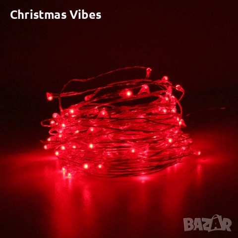 Коледни лампички на батерии в различни цветове, снимка 9 - Декорация за дома - 52081333