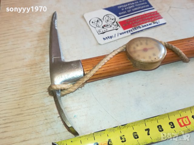 ПИКЕЛ АНТИКА ТЕРМОМЕТЪР ОТ ГЕРМАНИЯ 1902240811, снимка 5 - Антикварни и старинни предмети - 44363382