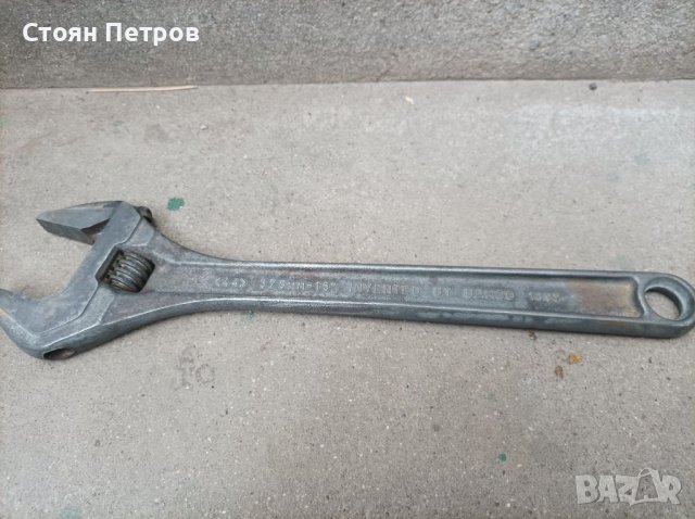 Раздвижен ключ BAHCO, снимка 8 - Ключове - 39977353