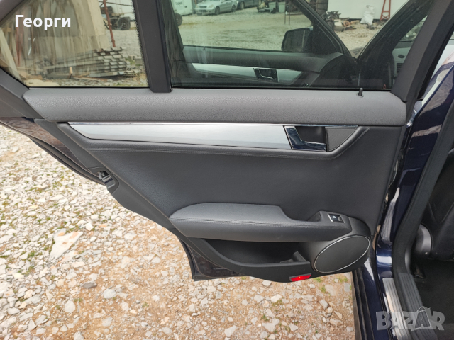 Салон от Мерцедес W204 Ц класа седан с подгрев кожа, снимка 8 - Части - 44535159