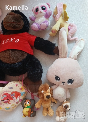 Лот: плюшени играчки за момиче , снимка 3 - Плюшени играчки - 51472143