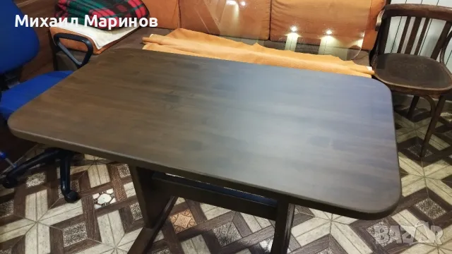 Плот за маса със стъкло и покривка, снимка 3 - Маси - 48574525