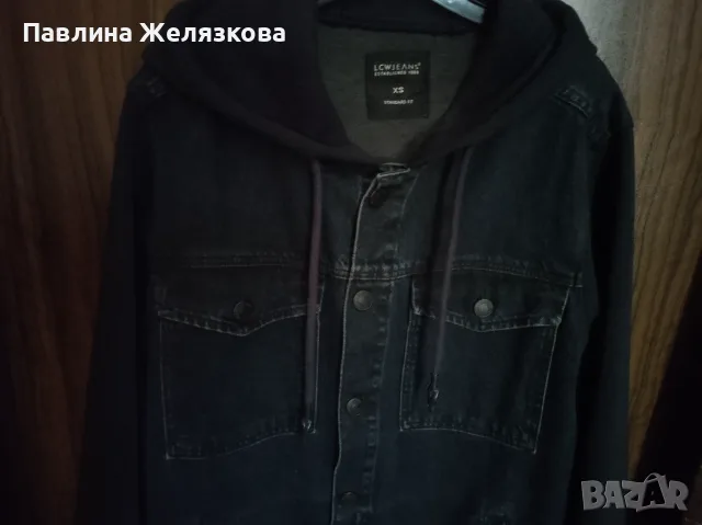Дънково яке с качулка , снимка 4 - Детски якета и елеци - 55968310