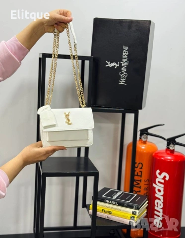 чанти Yves Saint Laurent ➡️18 Cm ⬆️13 Cm , снимка 5 - Чанти - 53472262