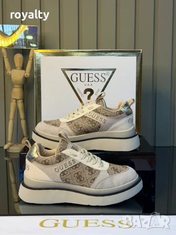 Guess Нови Дамски Маратонки Гес Различни Цветове с Кутия , снимка 2 - Маратонки - 56135305