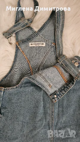 Гащеризон Деним Pull&Bear Топ модел, снимка 2 - Гащеризони - 47373643