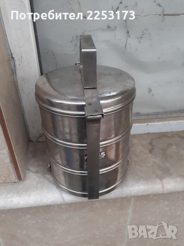 Индийски метален набор за храна, снимка 1 - Термоси - 39239370