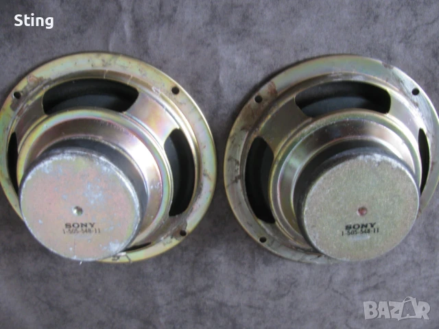 SONY Говорители Бас 100 W от Тонколони на Уредба Отлични, снимка 1
