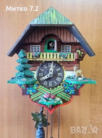 Стар немски часовник кукувица, снимка 8 - Антикварни и старинни предмети - 53160697