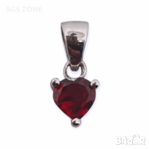 Сребърни висулки с топаз, гранат, аметист, перидот, цитрин и други естествени камъни