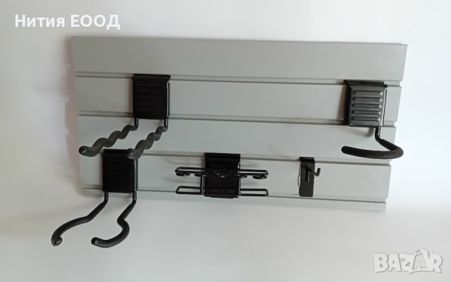 Куки за гараж и склад, масивни, прахово боядисани, опция панел за закачане, снимка 12 - Други инструменти - 41508579