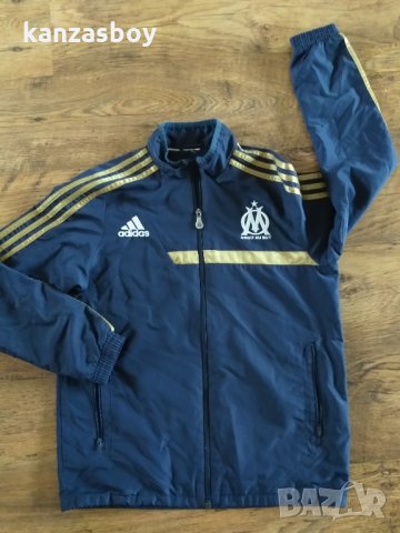 Adidas MARSEILLE DROIT AU BUT  - страхотно футболно горнище, снимка 5 - Спортни екипи - 35961645