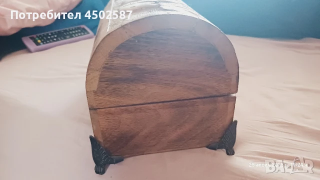 Стилен дървен органайзер за бижута, снимка 6 - Бижутерийни комплекти - 50930039