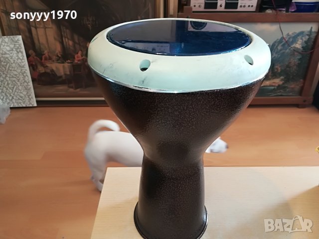 ГОЛЯМА ТАРАМБУКА КАФЯВ МЕТАЛИК 43СМ 2403231424, снимка 4 - Ударни инструменти - 40120894