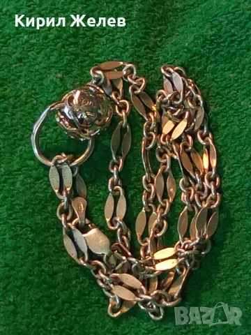 ПРЕКРАСНО ИТАЛИАНСКО СРЕБЪРНО КОЛИЕ СРЕБРО 925 ITALY ФИНА АЖУРНА АРТ ИЗРАБОТКА 49298, снимка 14 - Колиета, медальони, синджири - 48481415