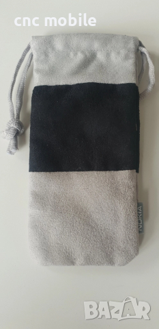 Калъф за телефон - текстилна торба с връзки 