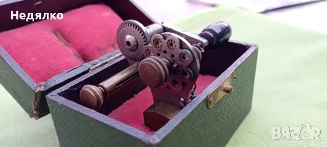 Стар немски часовникарски инструмент,RRR, снимка 8 - Антикварни и старинни предмети - 47855764