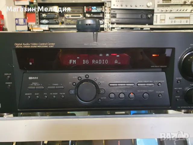 Ресийвър SONY STR-DE875 Две по 100 вата. Има оригинално дистанционно., снимка 4 - Ресийвъри, усилватели, смесителни пултове - 48504697