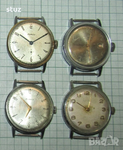 Часовници Ракета за възстановяване, или за части, лот 8 бр, снимка 3 - Антикварни и старинни предмети - 53346132