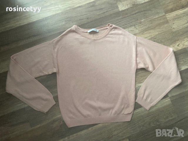 Къса розова блузка , снимка 3 - Блузи с дълъг ръкав и пуловери - 37416645