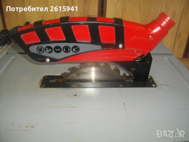 1200W/ф210мм-Стационарен Настолен Циркуляр Einhell/Ел.Машина 550W/ф180 HANSEATIC-Рязане Плочки/Плочи, снимка 15 - Други инструменти - 41016705