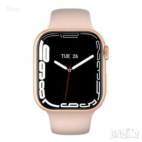 Смарт часовник W17 PRO 1.9 инч, 210mAh, сменяща се каишка / Цвят: Черен, Бял, Розов , снимка 9 - Дамски - 47729148