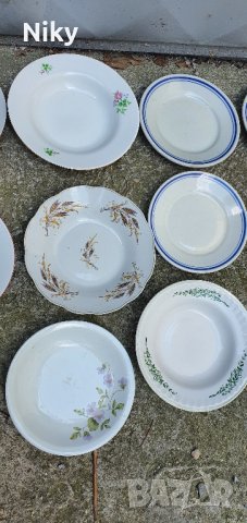 Български порцеланови чинии от соца , снимка 5 - Чинии - 41815624