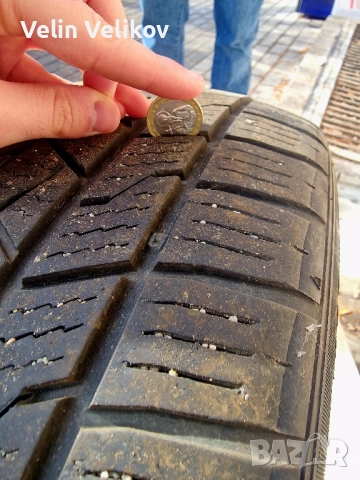 2 броя зимни гуми ROADHOG RGAS02XL 205/55/17 отлично запазени втора употреба DOT 1821, снимка 6 - Гуми и джанти - 52486112