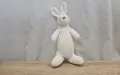 Плюшени бяло заек , снимка 1