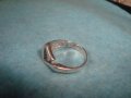СТАР СРЕБЪРЕН АРТ ДЕКО СТИЛ ПРЪСТЕН СРЕБРО 925 МАЙСТОРСКА ИЗРАБОТКА 25682, снимка 11