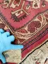 Ръчно тъкан вълнен килим.Произход Иран.Антика за ценители., снимка 3