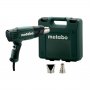 Пистолет за горещ въздух 1600W METABO H 16-500 в куфар с дюзи