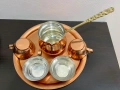 Сервиз за кафе - кована мед, снимка 1