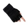 4051 Черни ръкавици за фитнес или колоездене, снимка 3