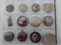 Дузина редки сребърни медали Русия,Франция,Османска империя 