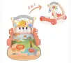 Играчка за прохождане 2 в 1 Moni Toys - Piano, синя, снимка 1