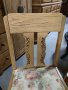 Трапезни столове с фрезовани крака (материал дъб), снимка 4