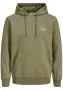 Суитчър с качулка Jack&Jones Olive мъжки, снимка 5