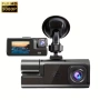 Видеорегистратор Камера за кола 1080p Предна Задна Нощно виждане, снимка 2