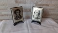 Два настолни портрета / сувенири - А.С.ПУШКИН и Л.Н.ТОЛСТОЙ - СССР, снимка 4