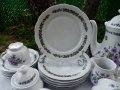 * Mitterteich Bavaria * - старинен сервиз теменужки, снимка 3